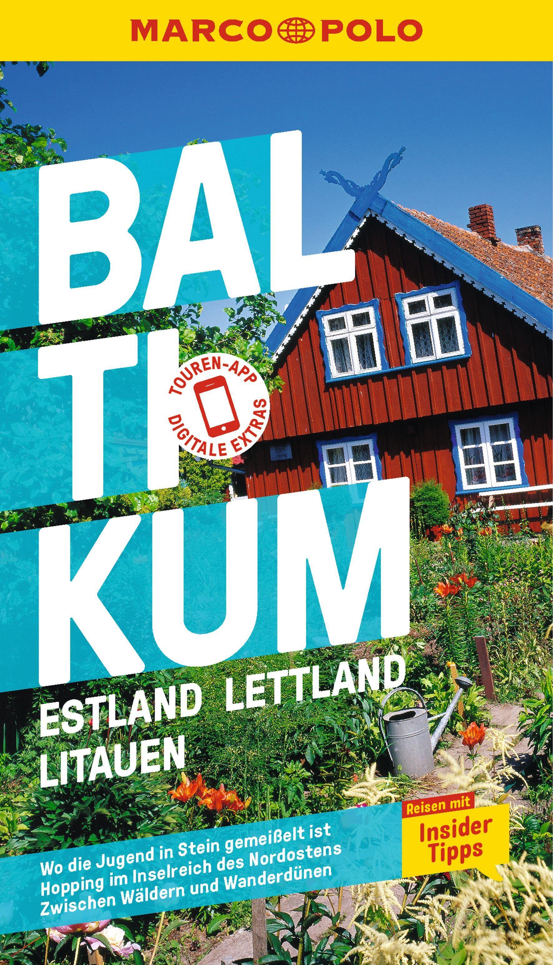 Vorderes Coverbild MARCO POLO Reiseführer Baltikum, Estland, Lettland, Litauen