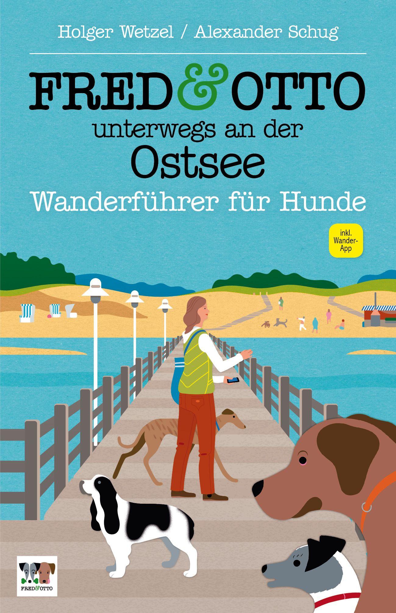 Vorderes Coverbild FRED & OTTO unterwegs an der Ostsee