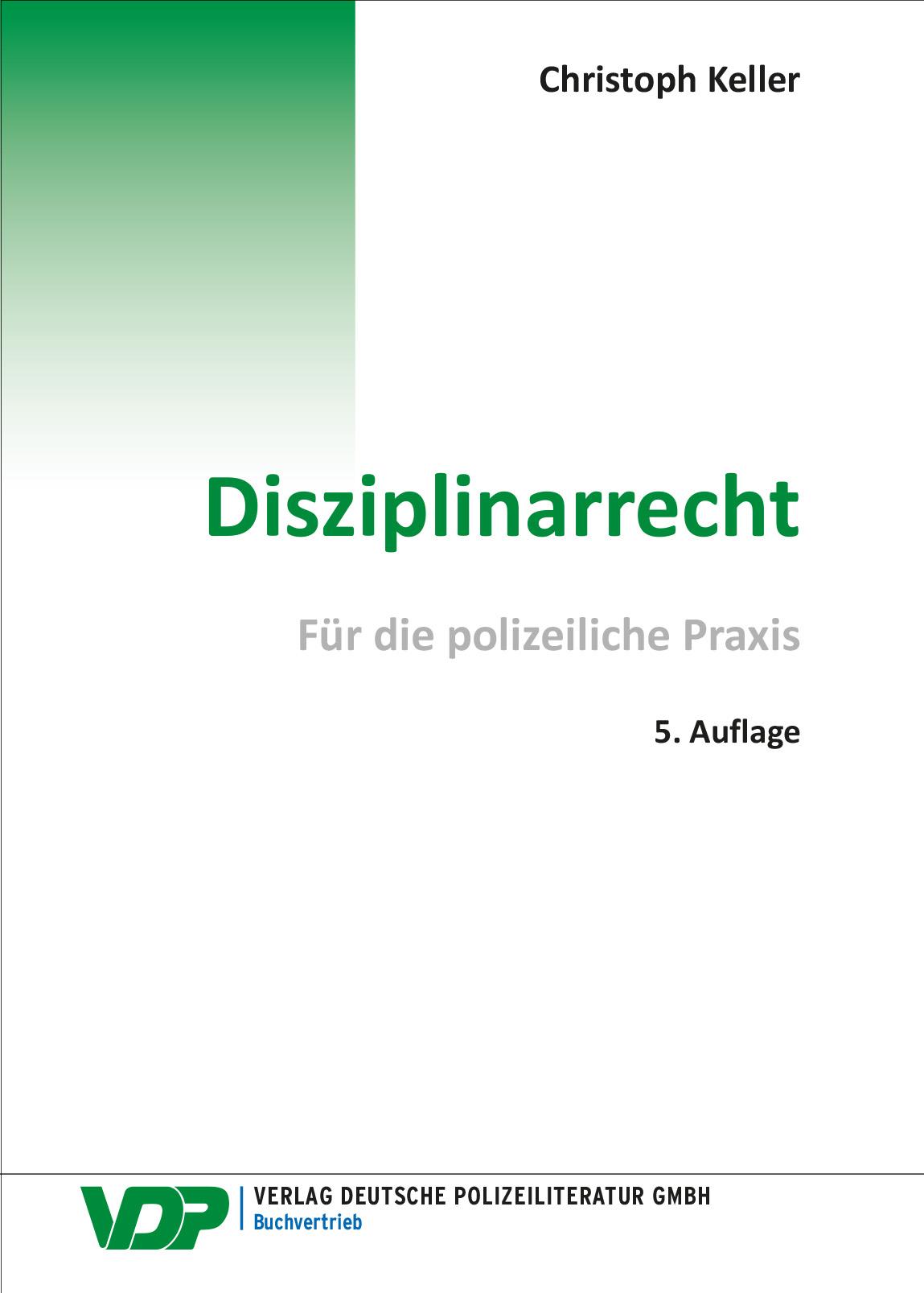 Vorderes Coverbild Disziplinarrecht