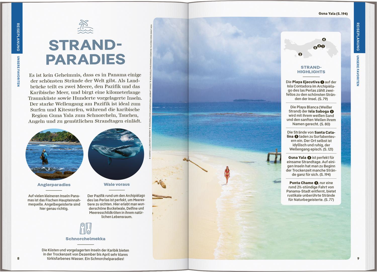 Beispielinhalt (Bild) LONELY PLANET Reiseführer Panama