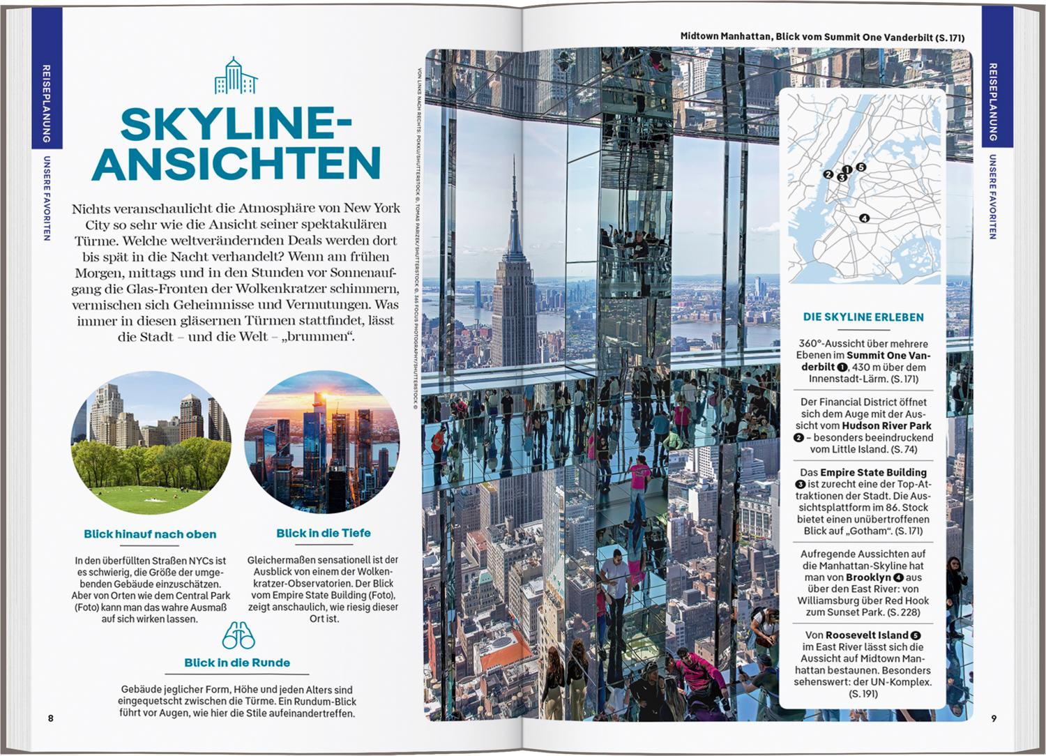 Beispielinhalt (Bild) LONELY PLANET Reiseführer New York