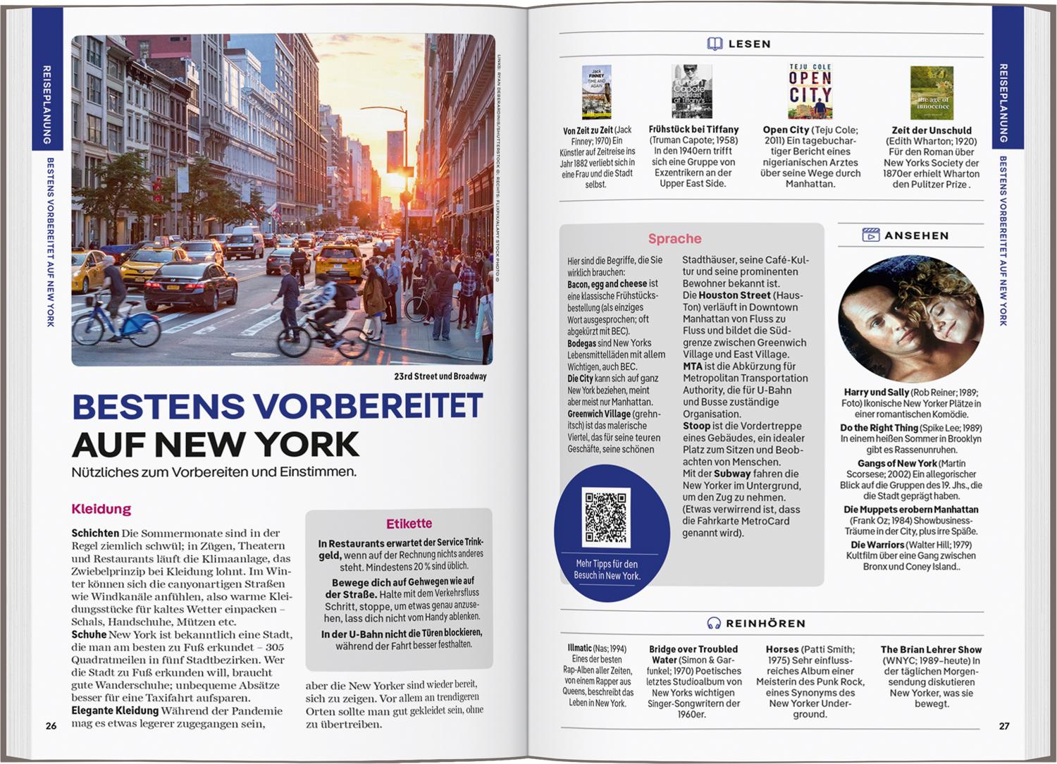 Beispielinhalt (Bild) LONELY PLANET Reiseführer New York