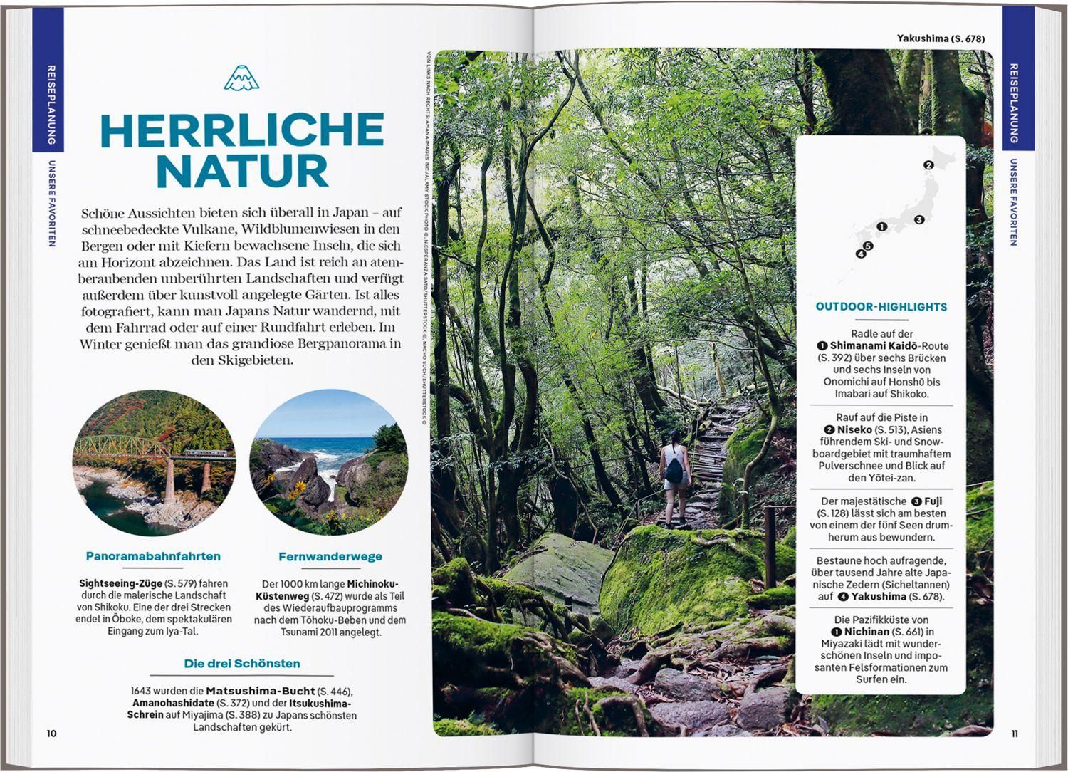 Beispielinhalt (Bild) LONELY PLANET Reiseführer Japan