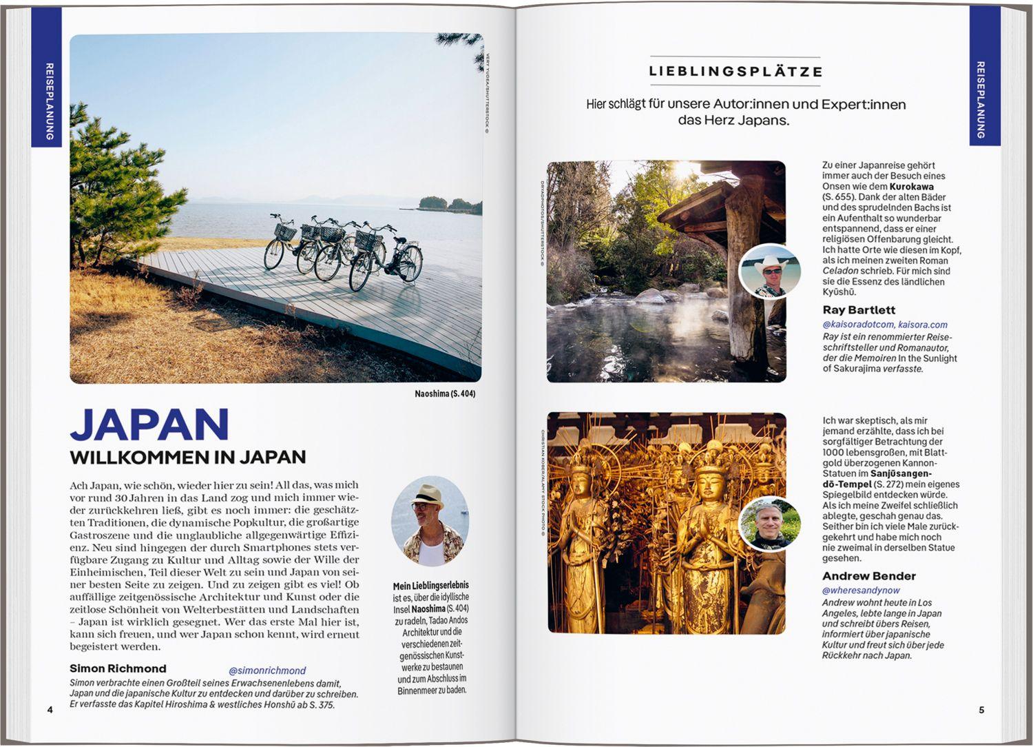 Beispielinhalt (Bild) LONELY PLANET Reiseführer Japan