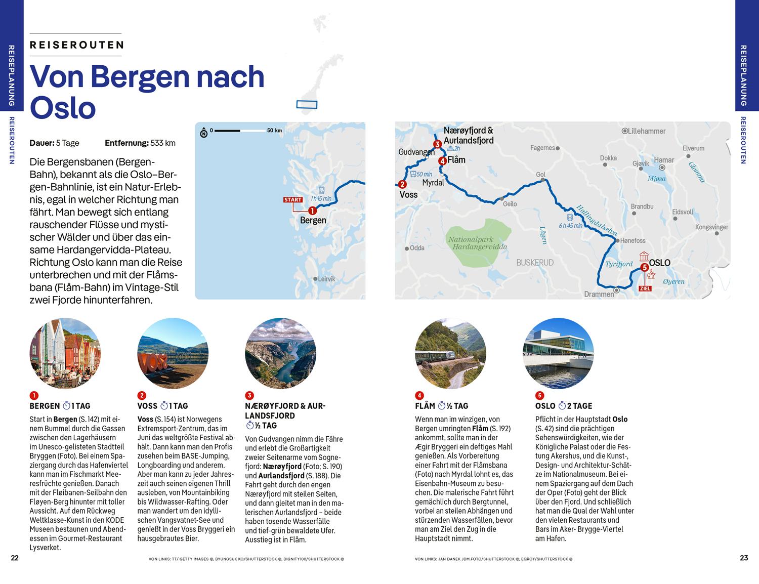 Beispielinhalt (Bild) LONELY PLANET Reiseführer Norwegen