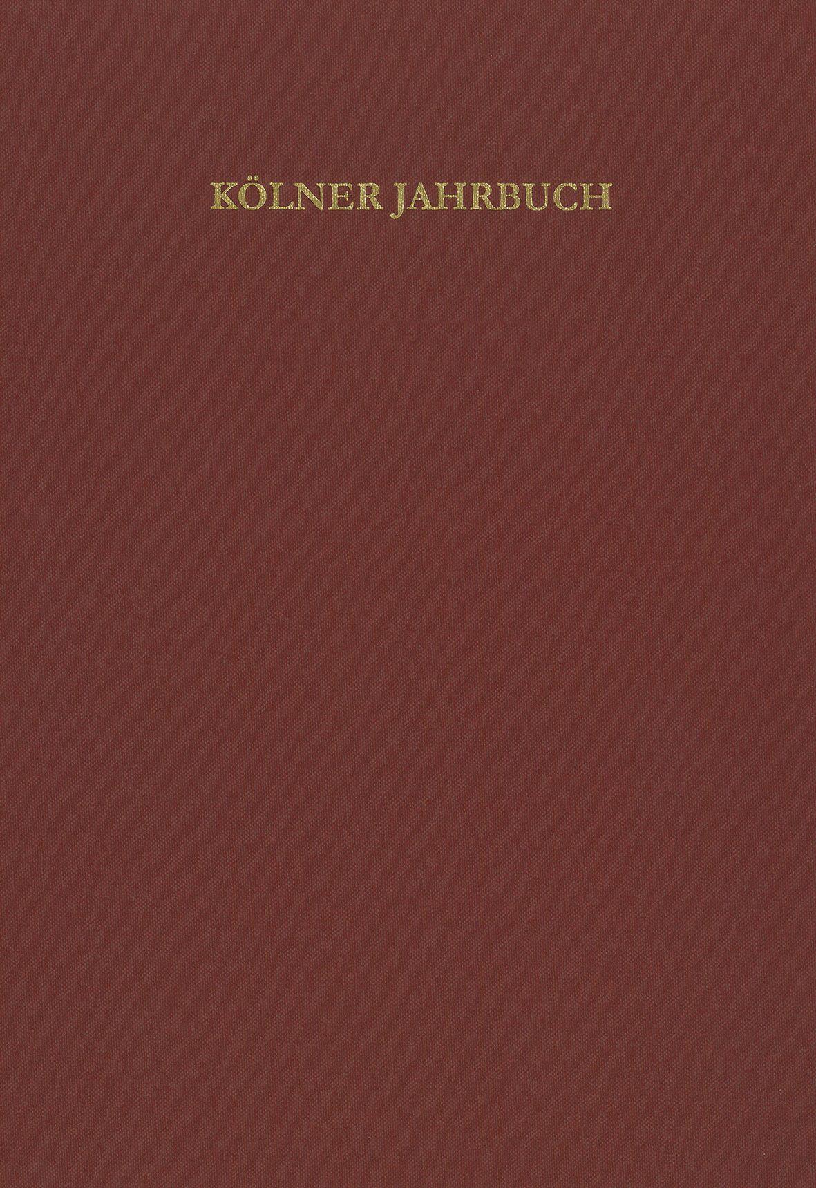 Vorderes Coverbild Kölner Jahrbuch (2023) 56
