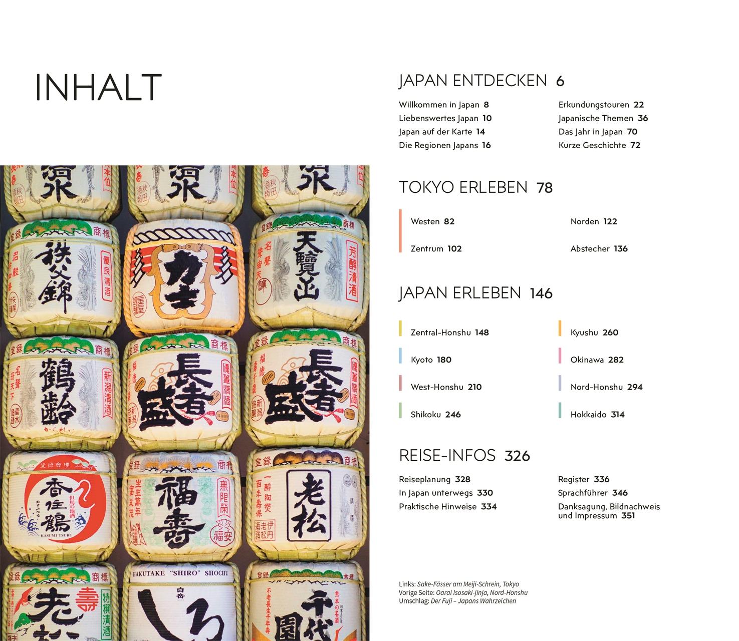 Beispielinhalt (Bild) Vis-à-Vis Reiseführer Japan