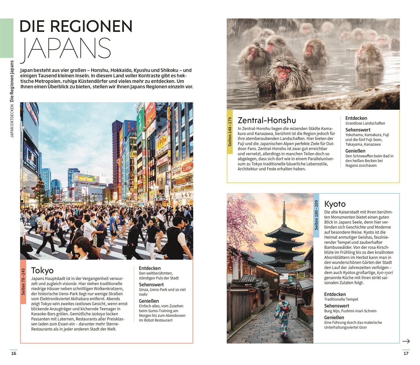 Beispielinhalt (Bild) Vis-à-Vis Reiseführer Japan