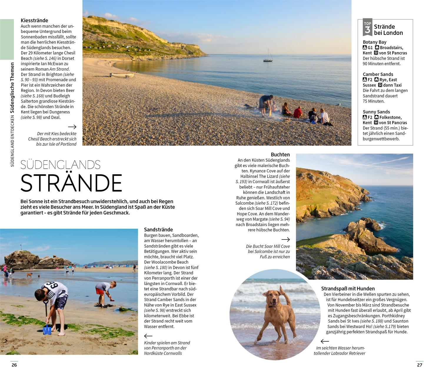 Beispielinhalt (Bild) Vis-à-Vis Reiseführer Südengland