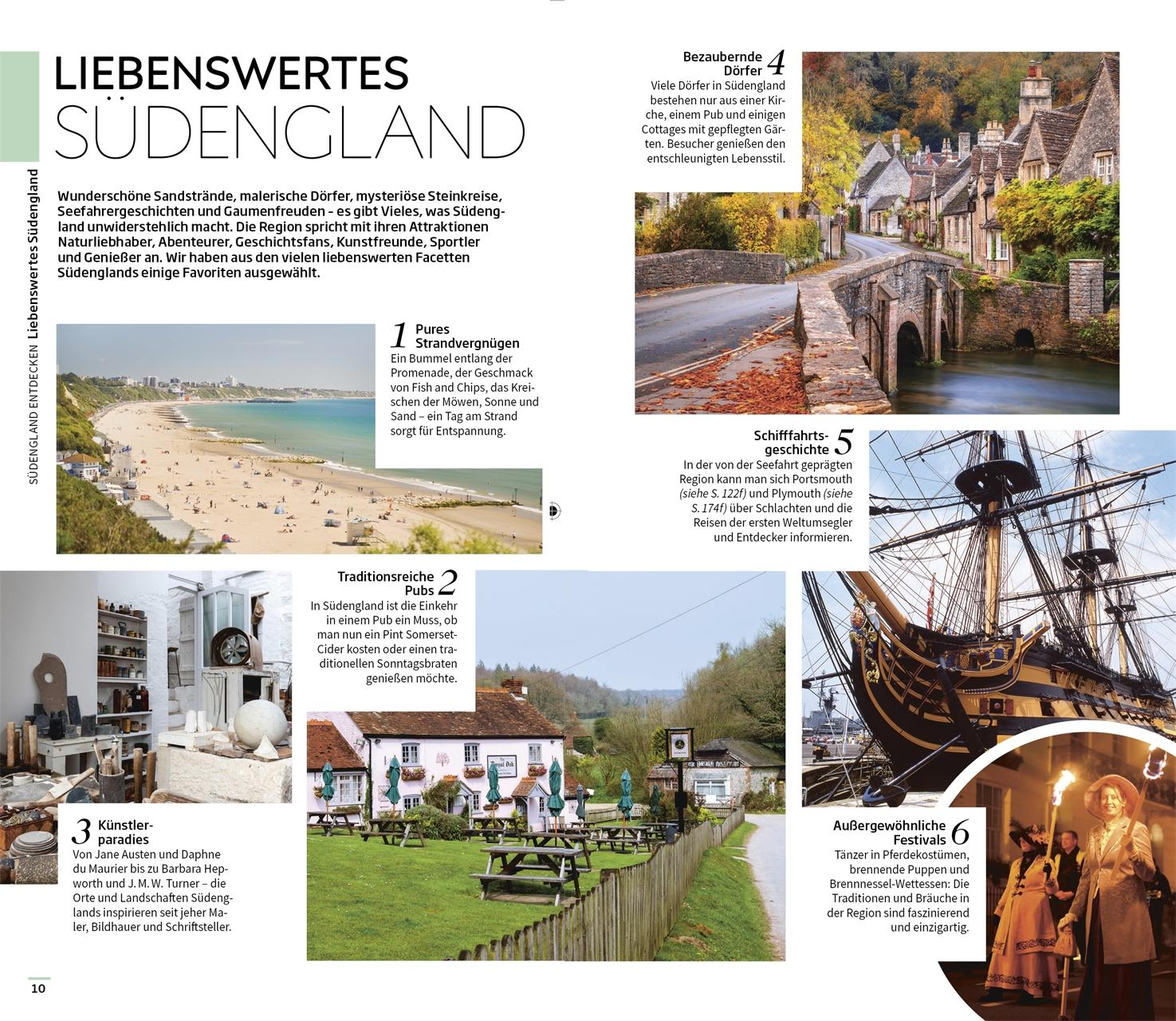 Beispielinhalt (Bild) Vis-à-Vis Reiseführer Südengland