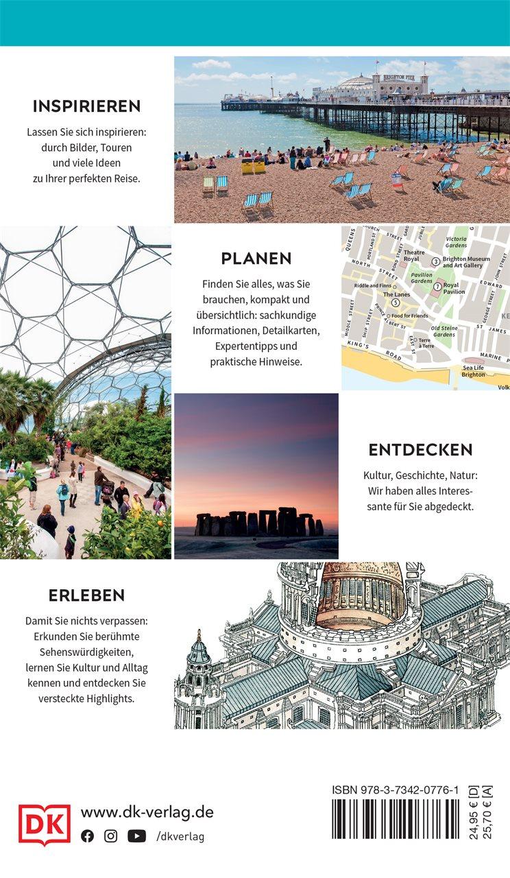 Rückseitencover Vis-à-Vis Reiseführer Südengland