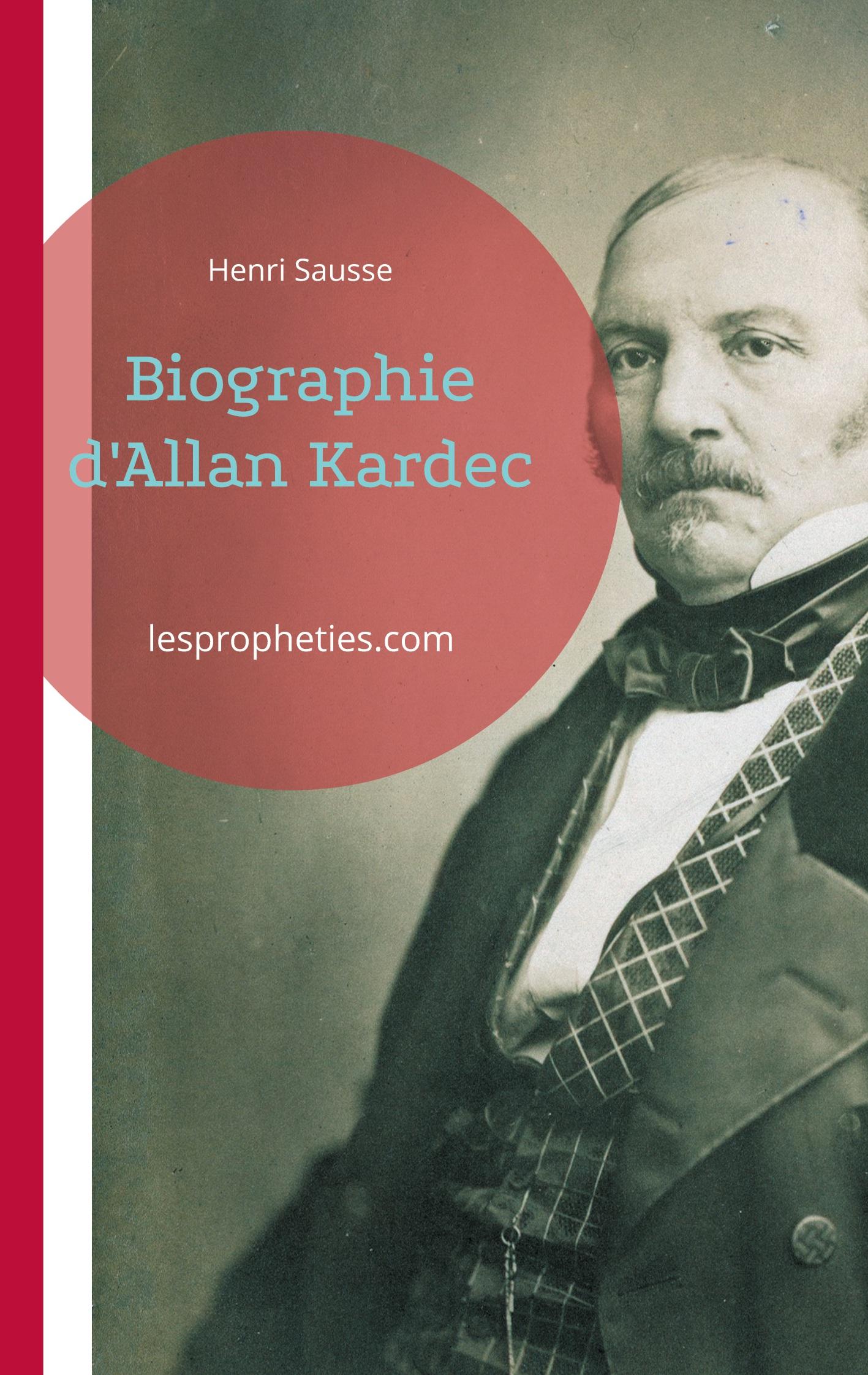 Vorderes Coverbild Biographie d'Allan Kardec