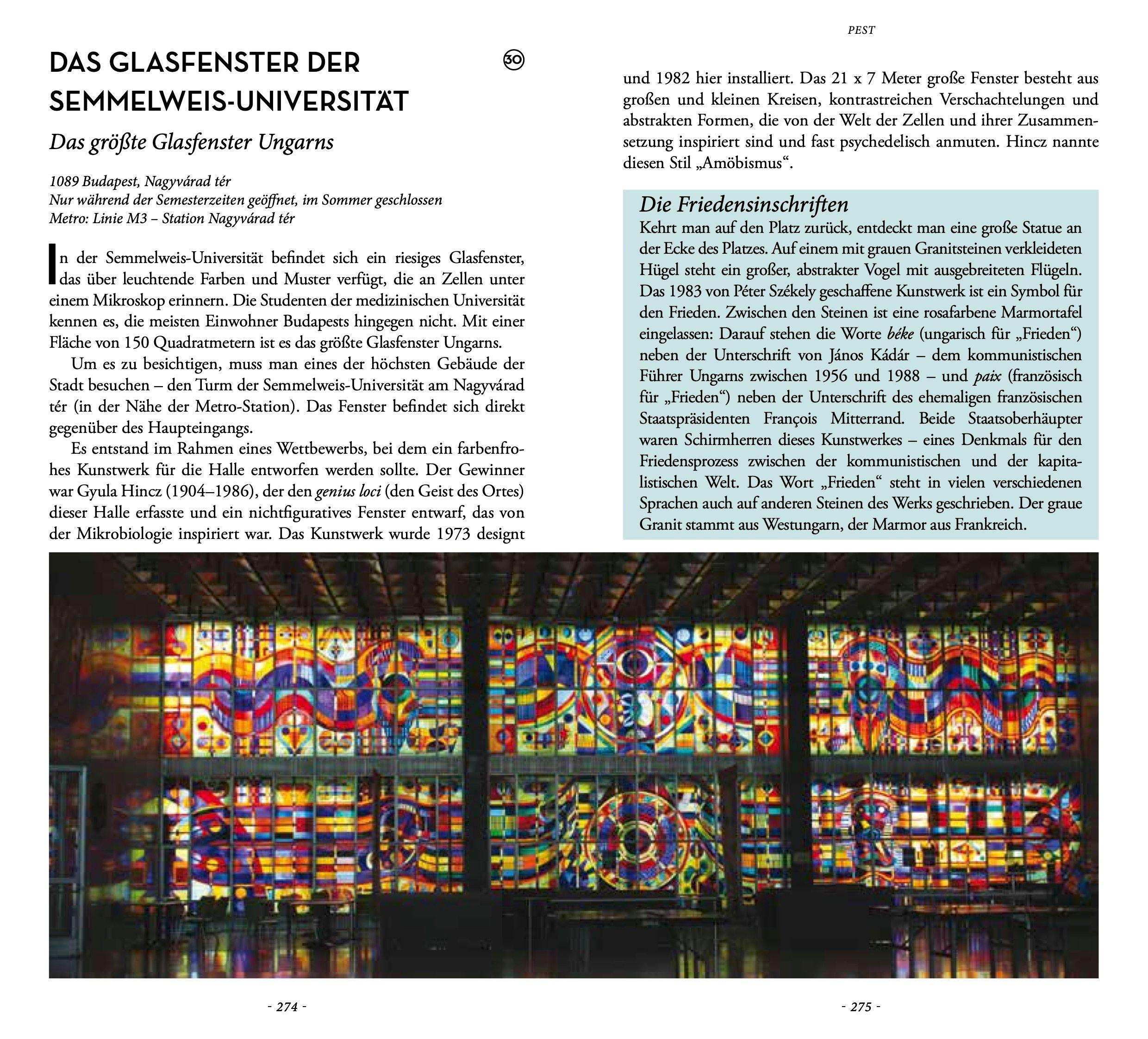 Beispielinhalt (Bild) Verborgenes Budapest