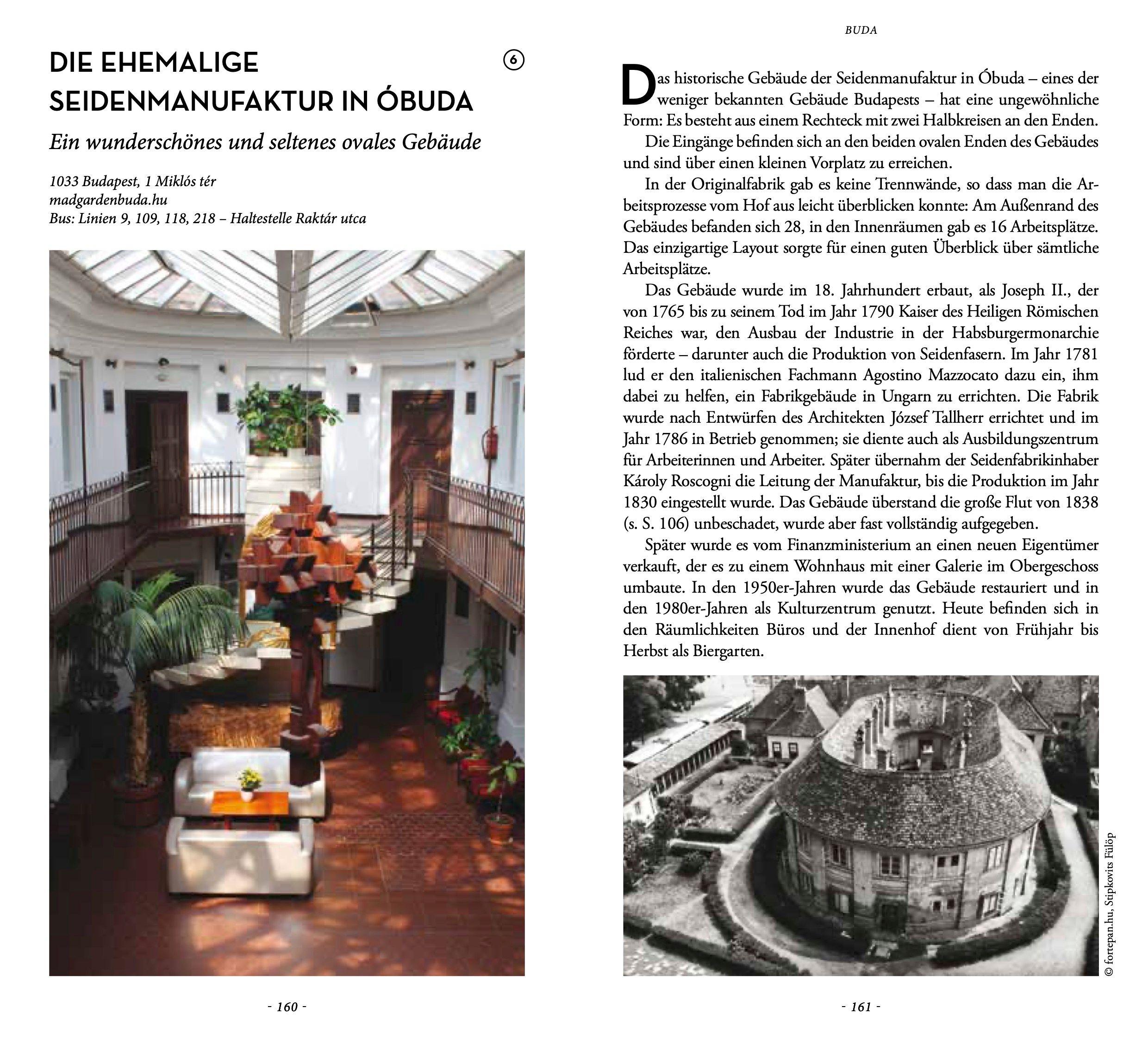 Beispielinhalt (Bild) Verborgenes Budapest