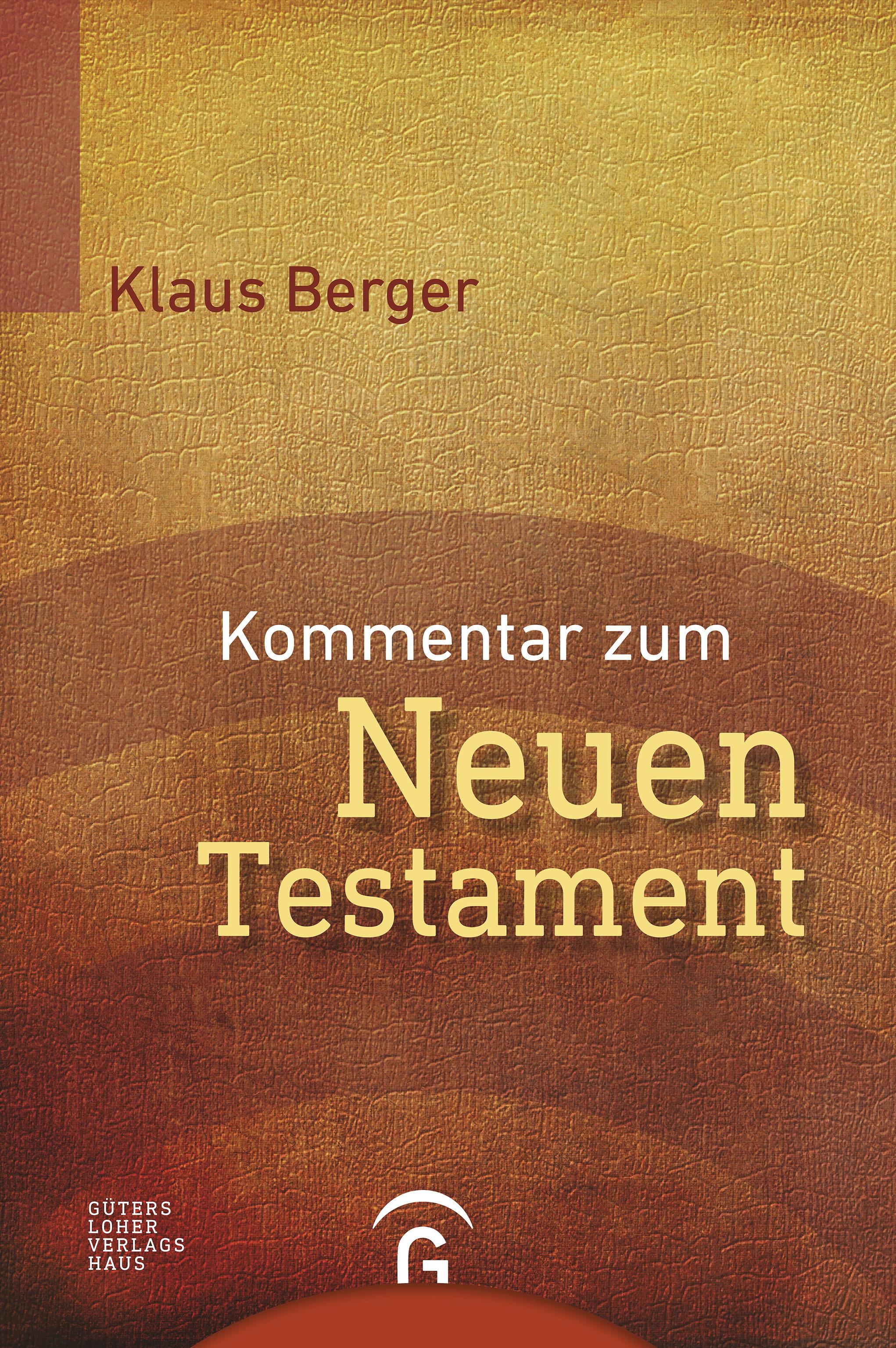 Vorderes Coverbild Kommentar zum Neuen Testament
