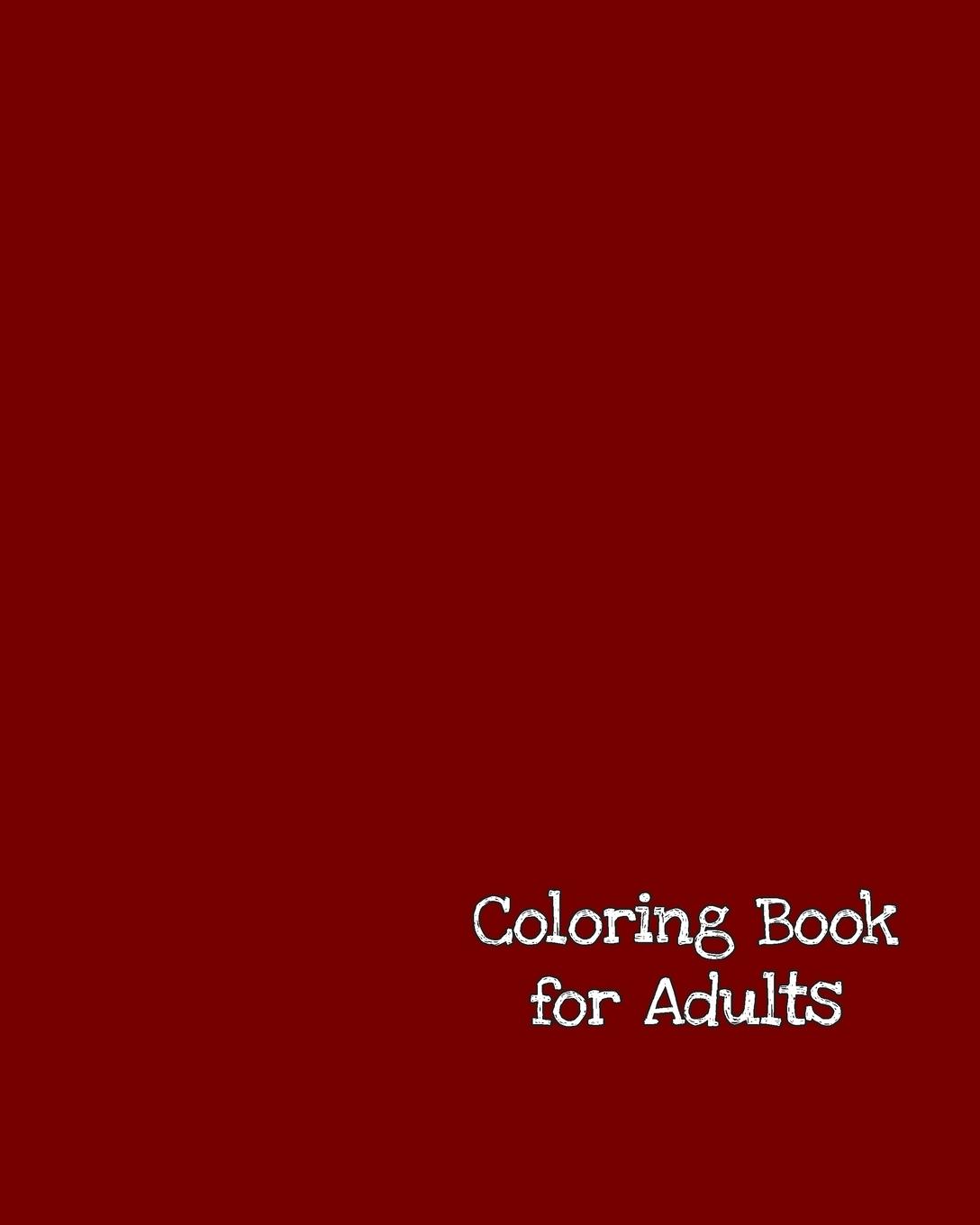 Vorderes Coverbild Coloring Book For Adults