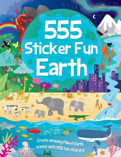 Vorderes Coverbild 555 Sticker Fun - Earth
