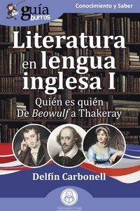 Vorderes Coverbild GuíaBurros: Literatura en lengua inglesa I