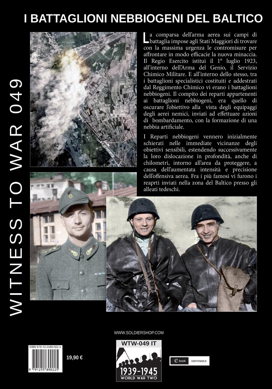 Rückseitencover I battaglioni nebbiogeni del Baltico 1942-1945