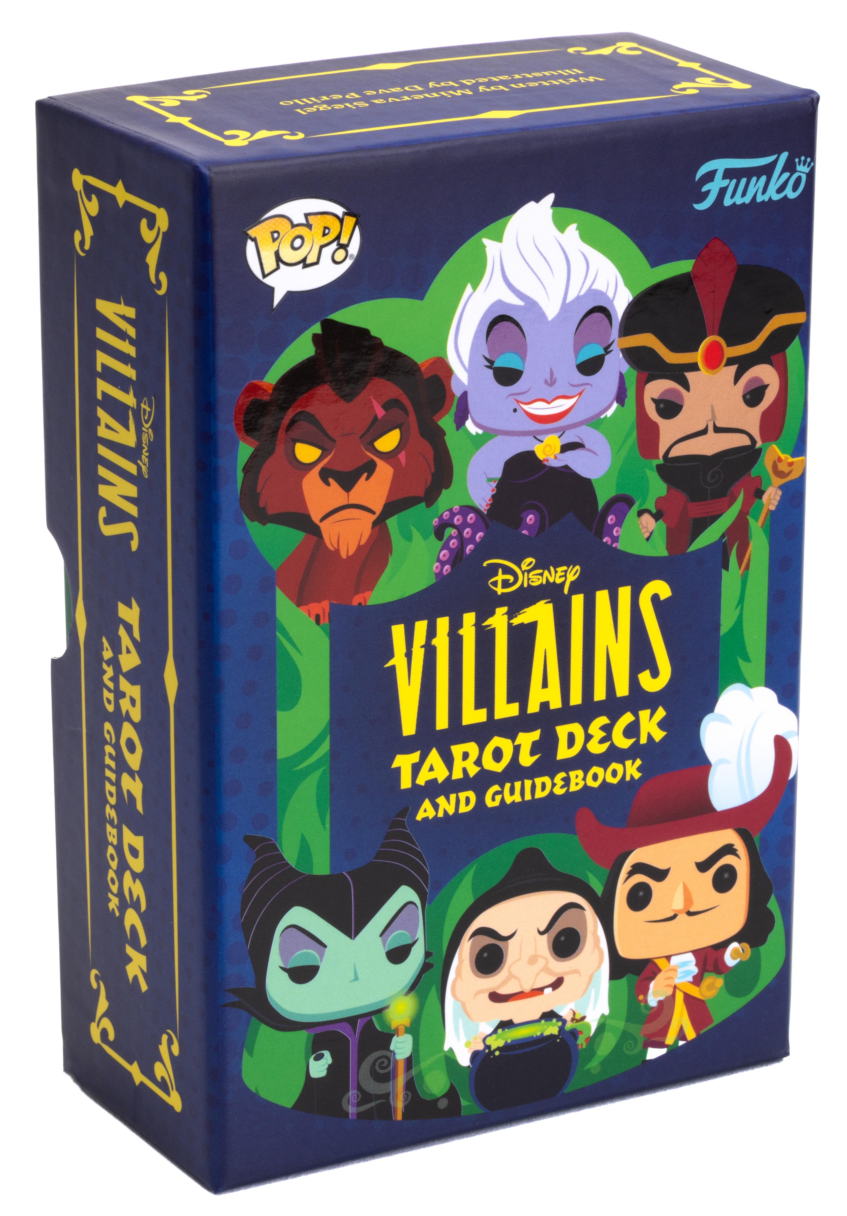 Vorderes Coverbild Funko: Disney Villains Tarot Deck and Guidebook