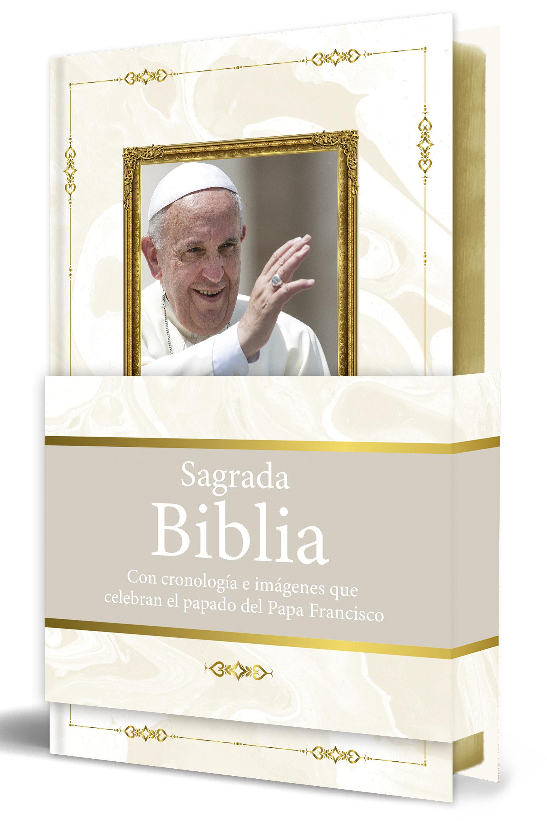 Vorderes Coverbild Biblia Católica: Edición Conmemorativa del Papa Francisco (Acolchada) / Catholic Bible: Commemorative Edition Pope Francis (Padded)