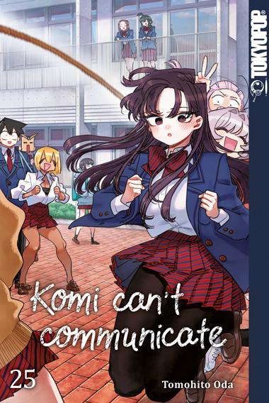 Vorderes Coverbild Komi can't communicate 25