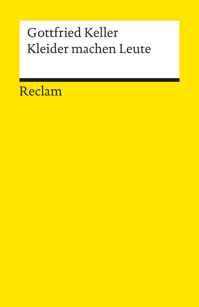 Vorderes Coverbild Kleider machen Leute
