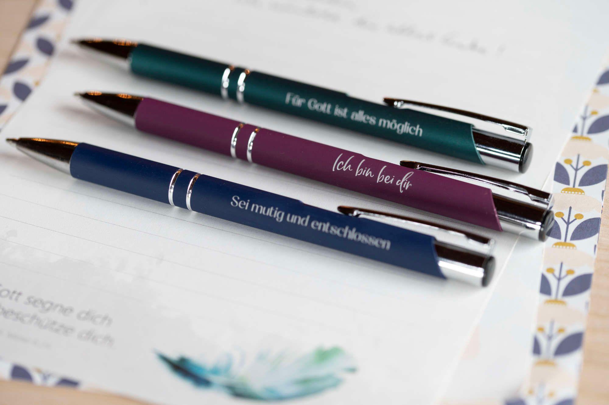 Beispielinhalt (Bild) Ich bin bei dir - Kugelschreiber im Etui