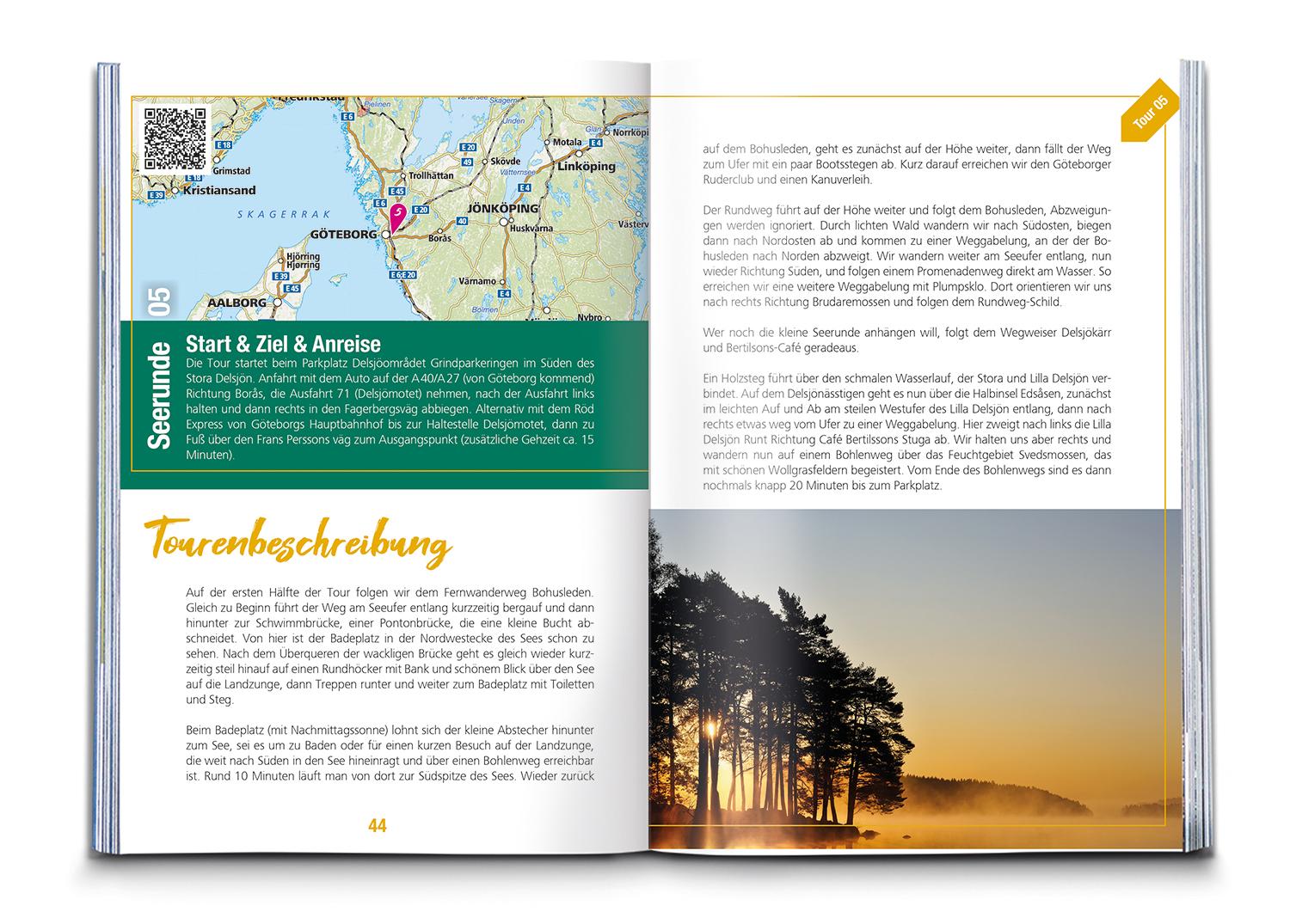 Beispielinhalt (Bild) KOMPASS Endlich Wildnis - Skandinavien, Südschweden & Südnorwegen