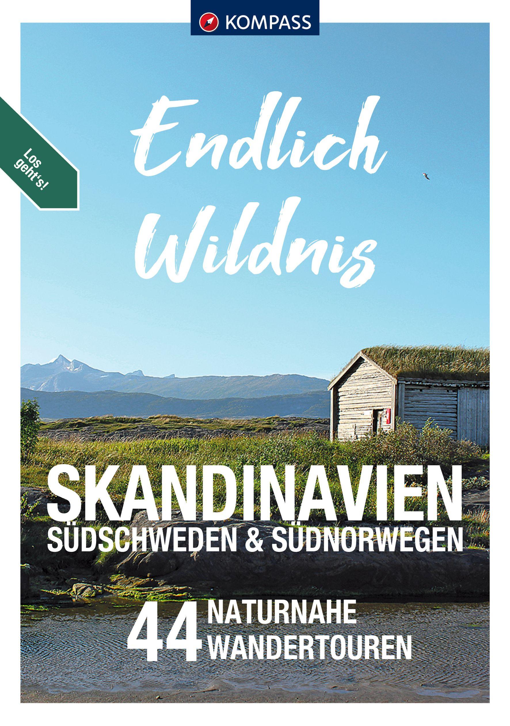 Vorderes Coverbild KOMPASS Endlich Wildnis - Skandinavien, Südschweden & Südnorwegen