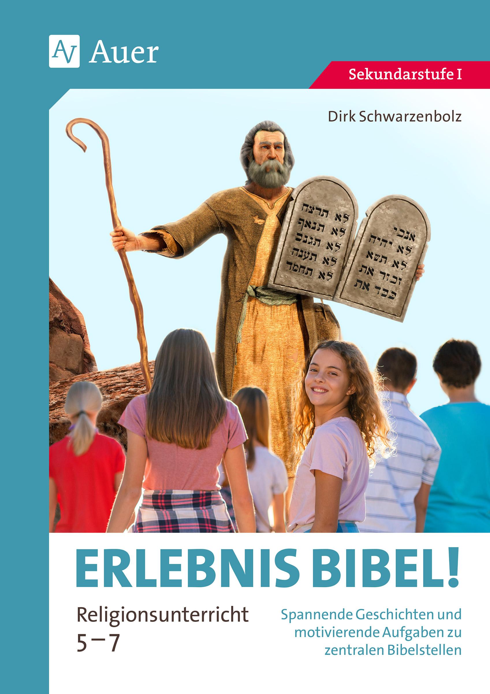 Vorderes Coverbild Erlebnis Bibel Religionsunterricht 5-7