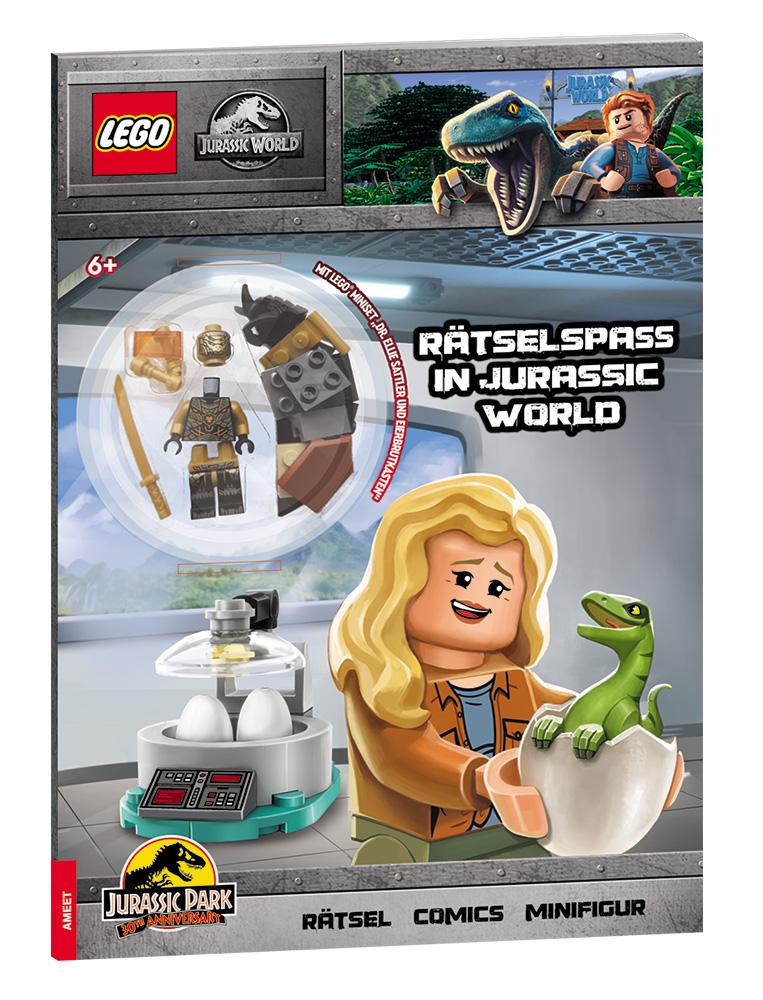 Vorderes Coverbild LEGO® Jurassic World(TM) - Rätselspaß in Jurassic World