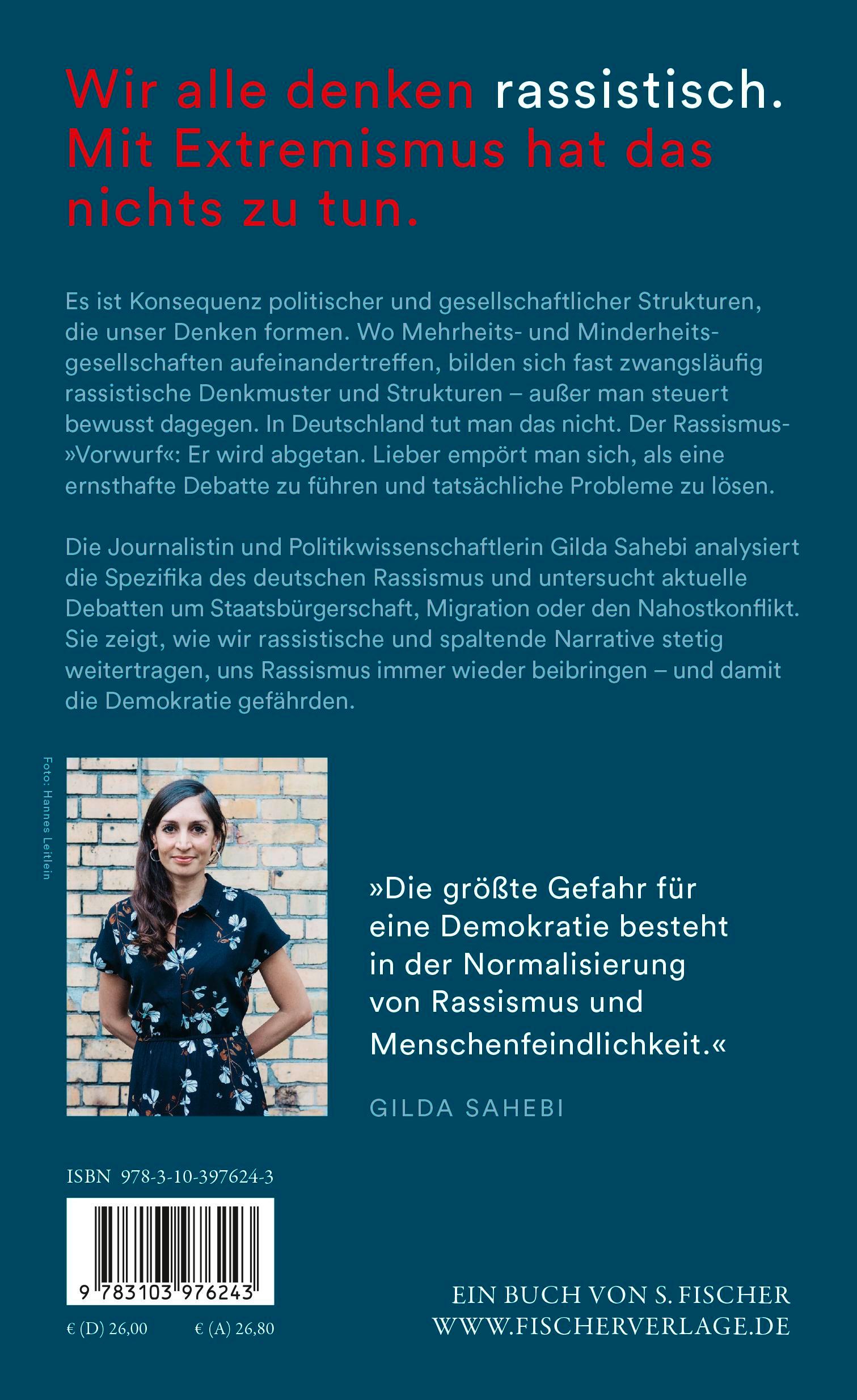 Rückseitencover Wie wir uns Rassismus beibringen