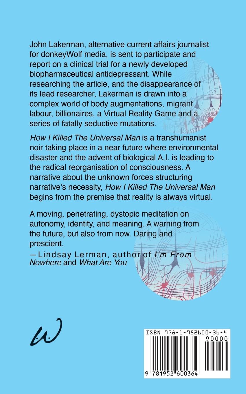 Rückseitencover How I Killed the Universal Man