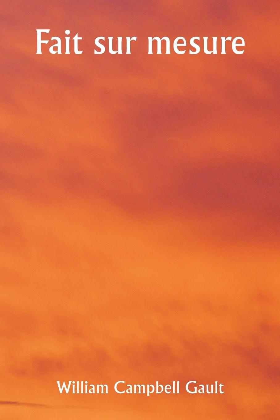 Vorderes Coverbild Fait sur mesure