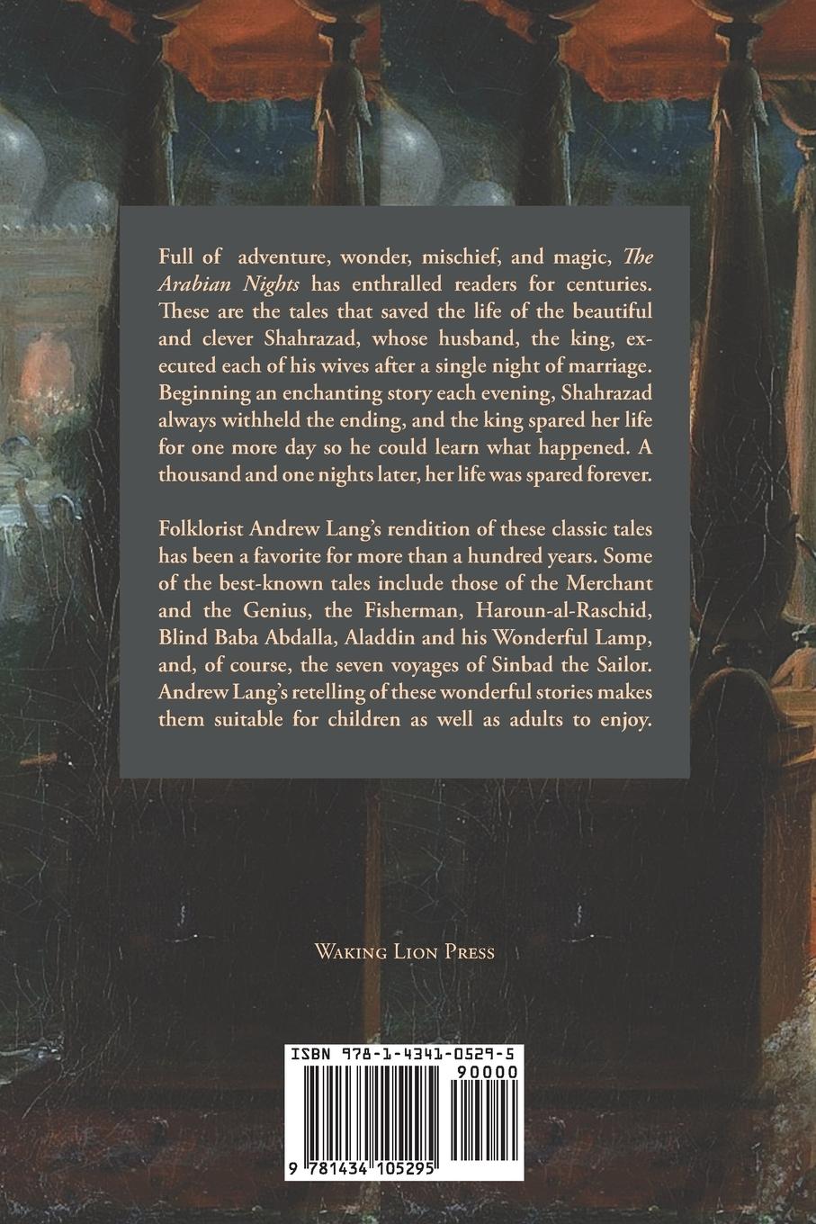 Rückseitencover The Arabian Nights Entertainments
