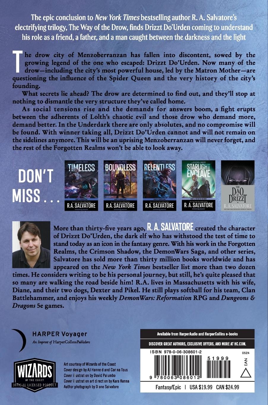 Rückseitencover Lolth's Warrior