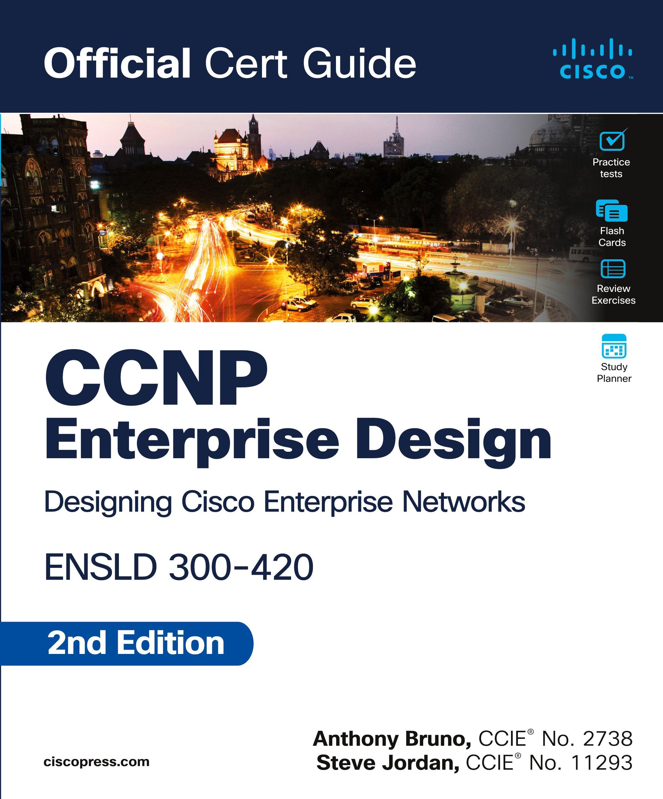 Vorderes Coverbild CCNP Enterprise Design ENSLD 300-420 Official Cert Guide