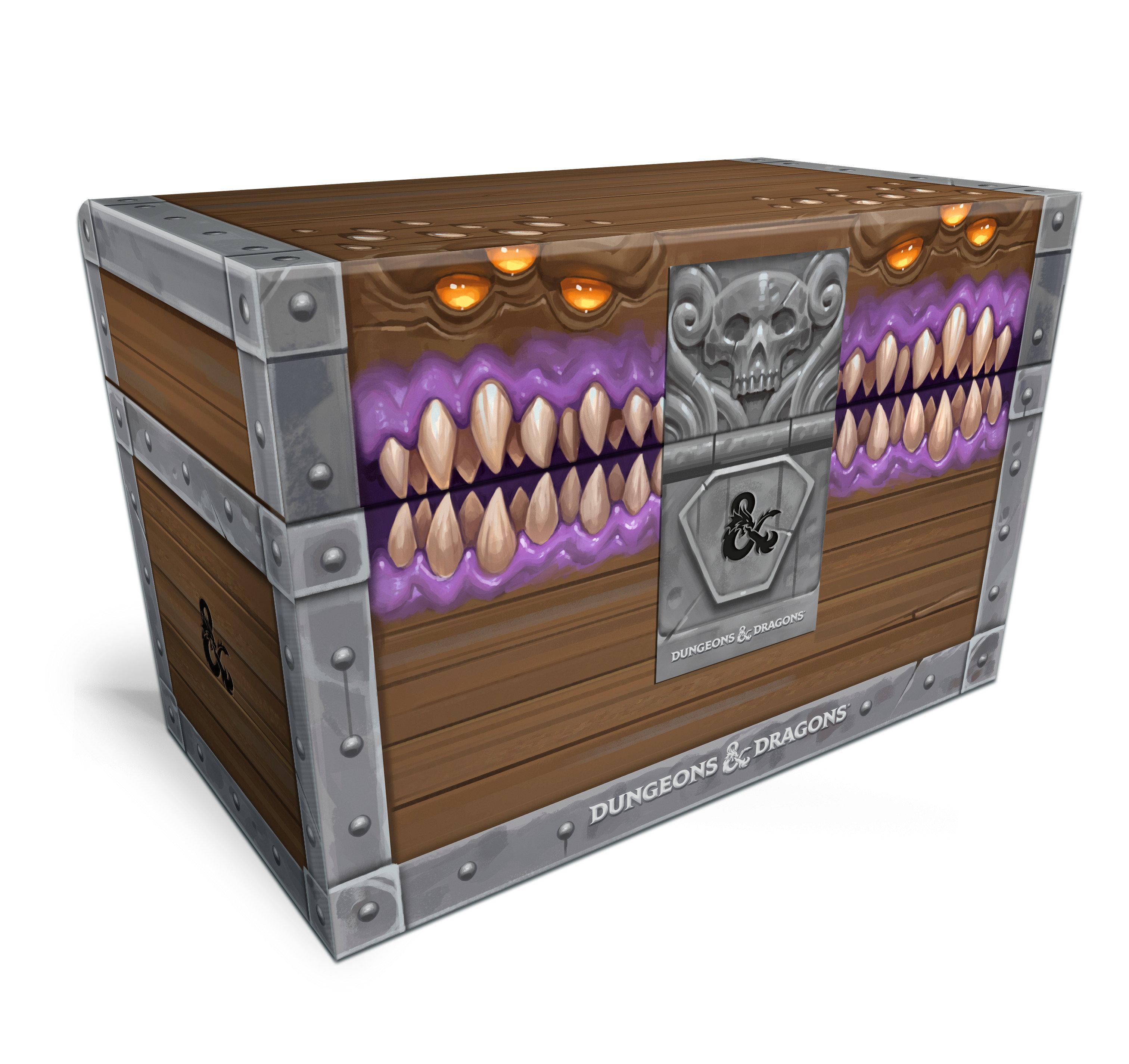 Vorderes Coverbild Mimic Treasure Chest Notebook Set (Dungeons & Dragons)