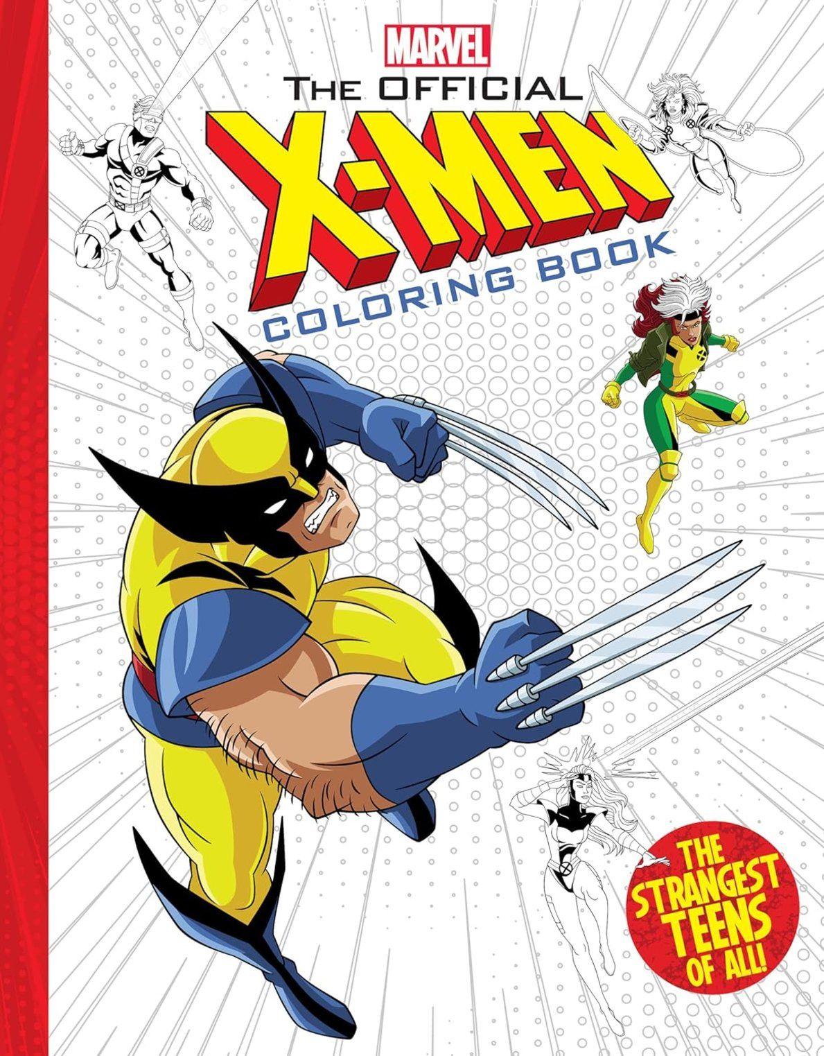 Vorderes Coverbild The Official X-Men Coloring Book the Perfect Stocking Stuffer!