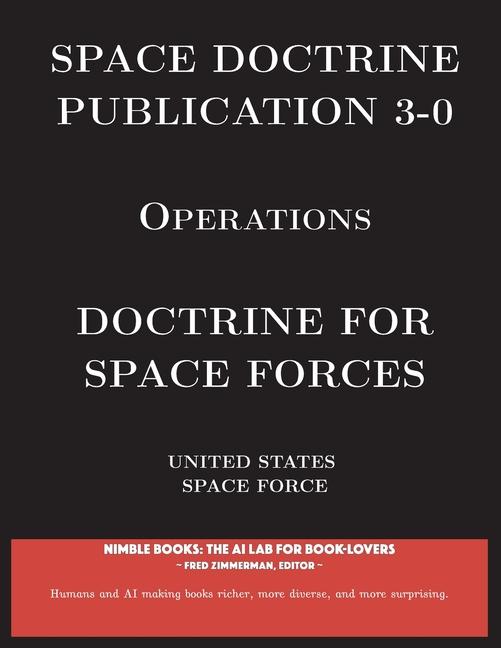 Vorderes Coverbild Space Doctrine Publication 3-0 Operations