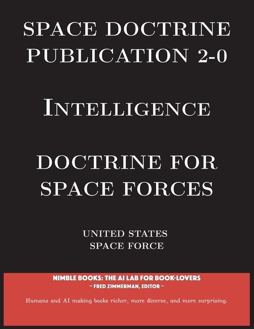 Vorderes Coverbild Space Doctrine Publication 2-0 Intelligence