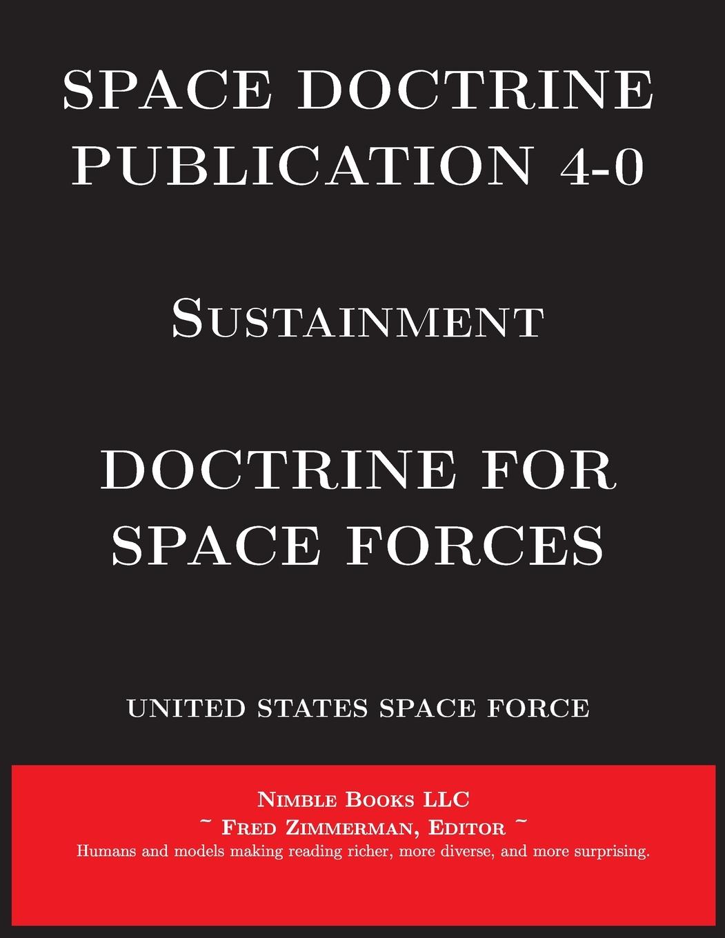 Vorderes Coverbild Space Doctrine Publication 4-0 Sustainment