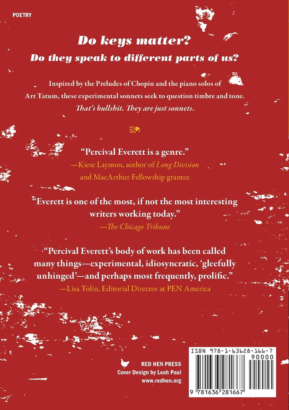 Rückseitencover Sonnets for a Missing Key