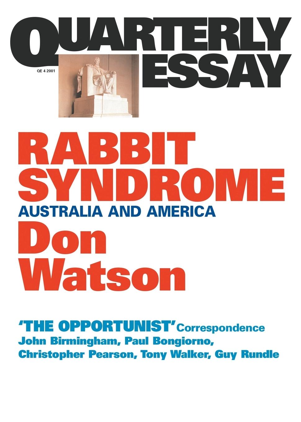 Vorderes Coverbild Rabbit Syndrome