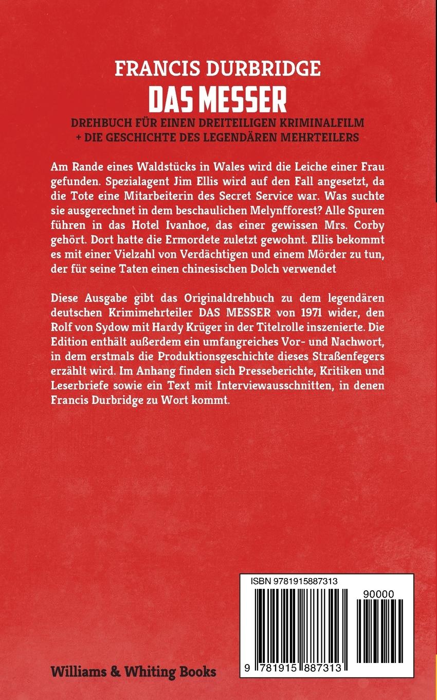 Rückseitencover Das Messer