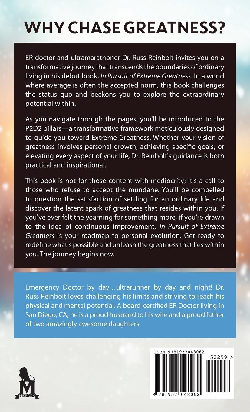 Rückseitencover In Pursuit of Extreme Greatness