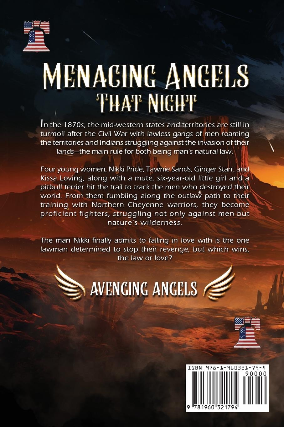 Rückseitencover MENACING ANGELS