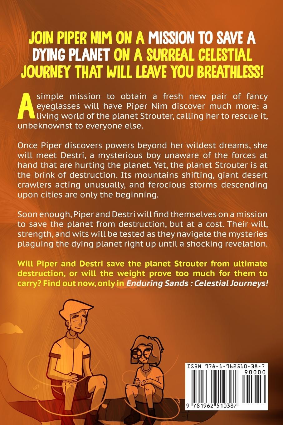 Rückseitencover Enduring Sands