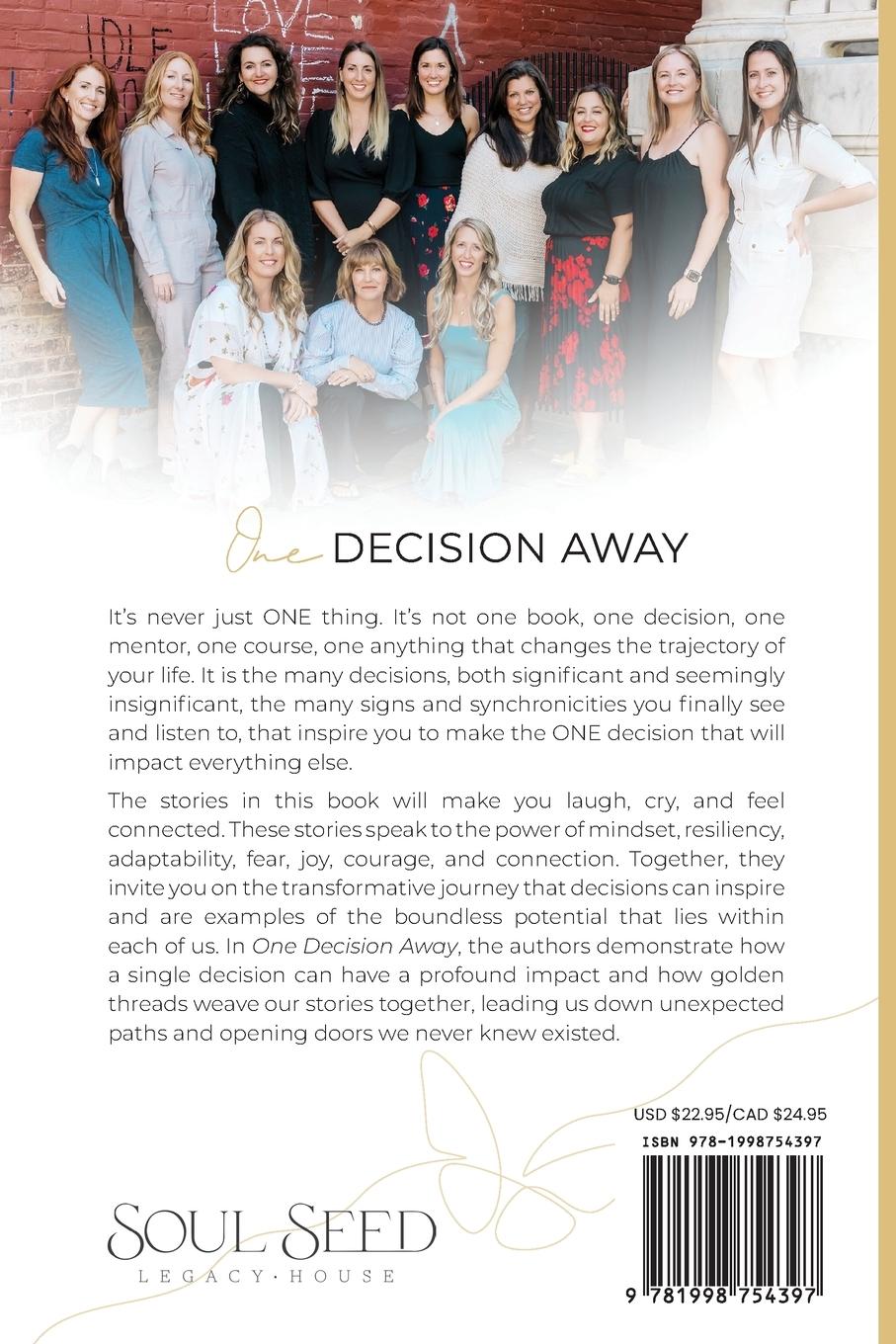 Rückseitencover One Decision Away